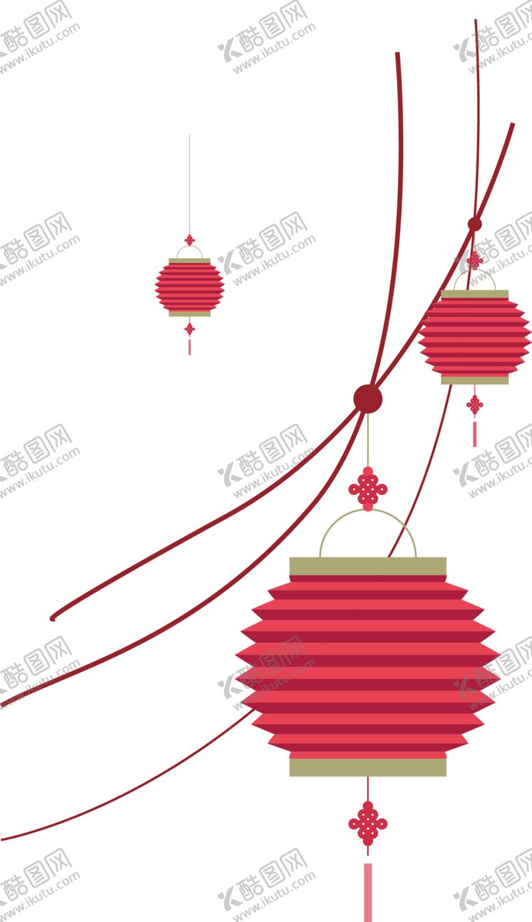 编号：12509109291722067558【酷图网】源文件下载-红色灯笼png