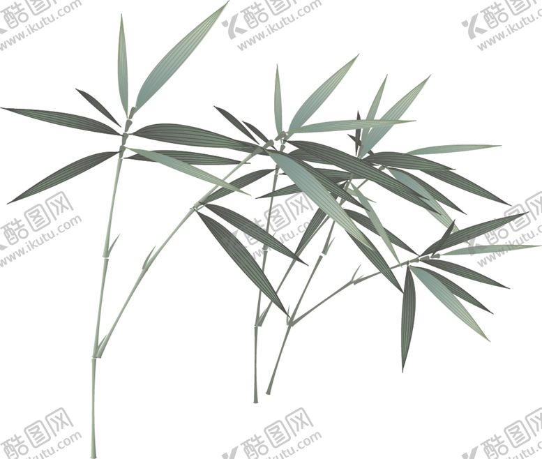 编号：35004409280334532504【酷图网】源文件下载-水墨竹子