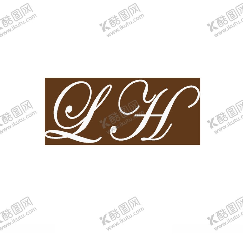 编号：94305403291119342553【酷图网】源文件下载-logo设计字母LH