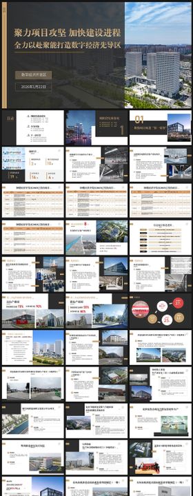 政府社区街道项目汇报PPT