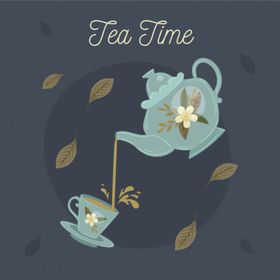 茶叶背景