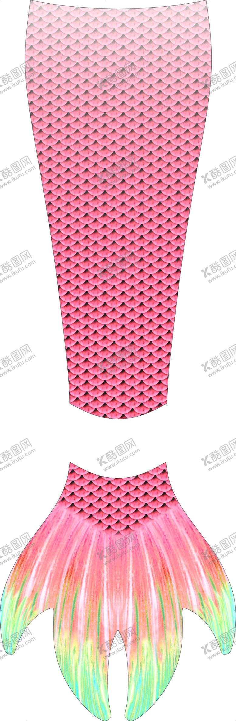 编号：57532207130959167865【酷图网】源文件下载-美人鱼四角