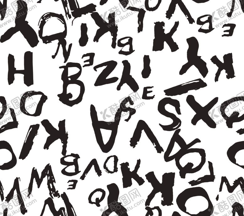 编号：29001110300637454075【酷图网】源文件下载-英文字母