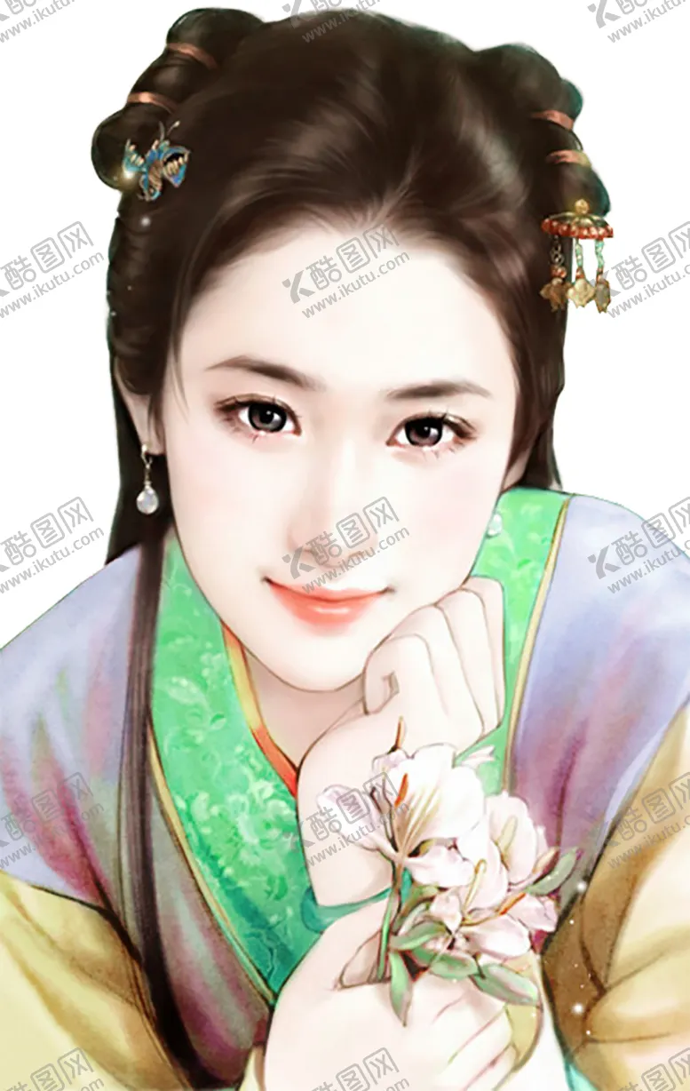 编号：71695601290800071814【酷图网】源文件下载- 古装帅哥美女插画图片