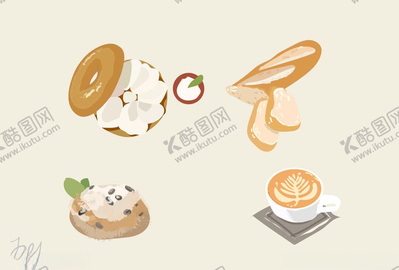 编号：43783109120815188611【酷图网】源文件下载-卡通食物