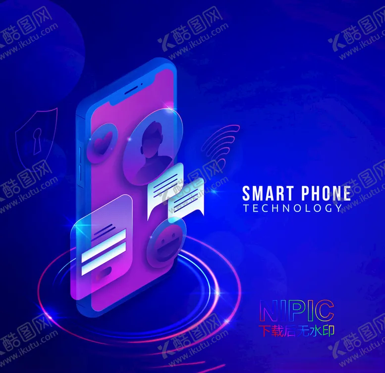 编号：78851104121523296330【酷图网】源文件下载-2.5d智慧手机