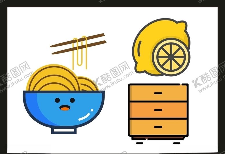 编号：84781909210408041802【酷图网】源文件下载-卡通美食餐饮