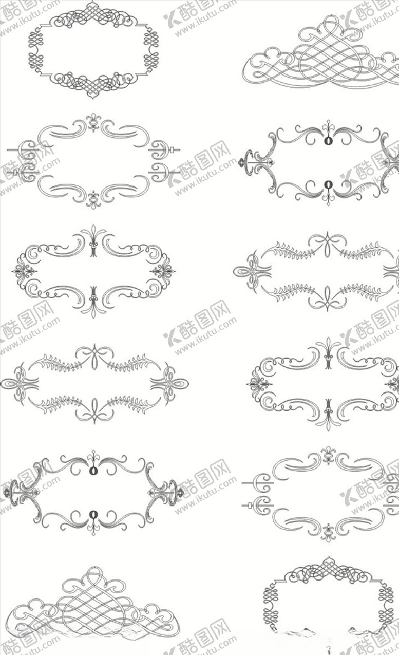 编号：41079006191040305913【酷图网】源文件下载-字画边框