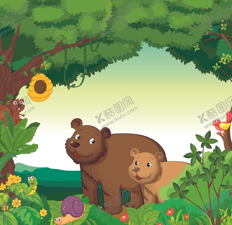 编号：54425806191420097900【酷图网】源文件下载-矢量动物素材