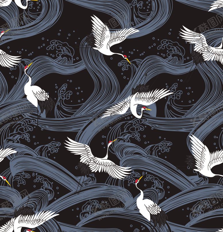 编号：55872009231825542502【酷图网】源文件下载-仙鹤