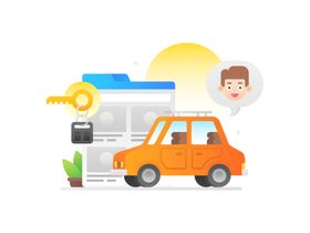 卡通系列插画图片