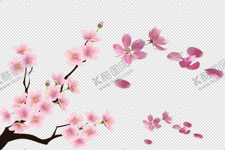 编号：78948709301835365406【酷图网】源文件下载-桃花桃花花枝花开花瓣