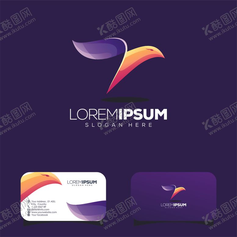 编号：56098807090409122726【酷图网】源文件下载-禽类LOGO标志