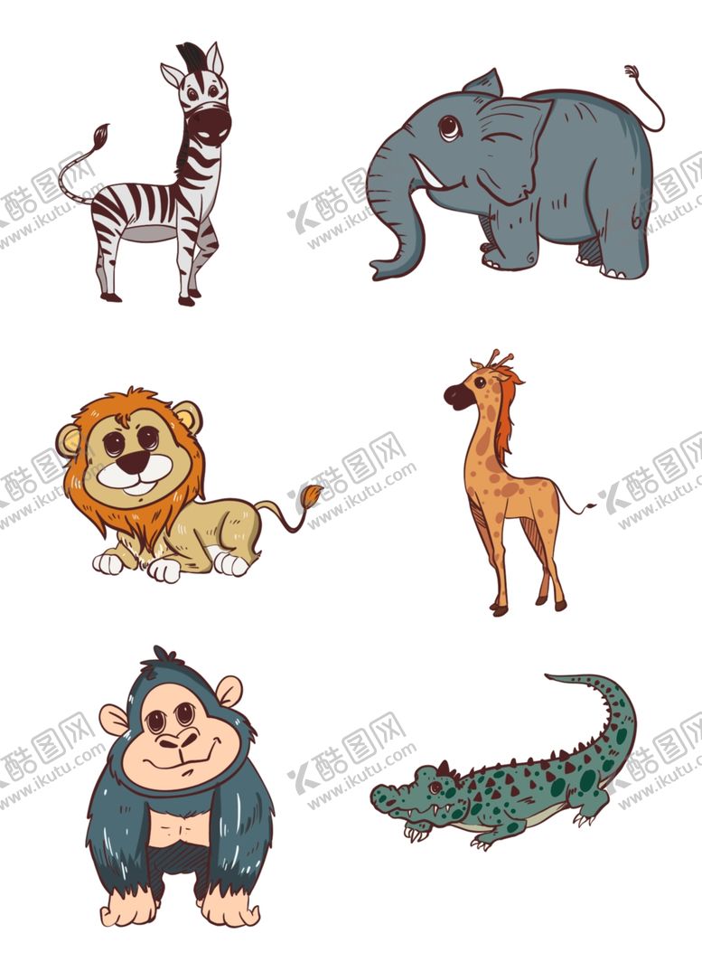 编号：67549509271728034904【酷图网】源文件下载-卡通动物