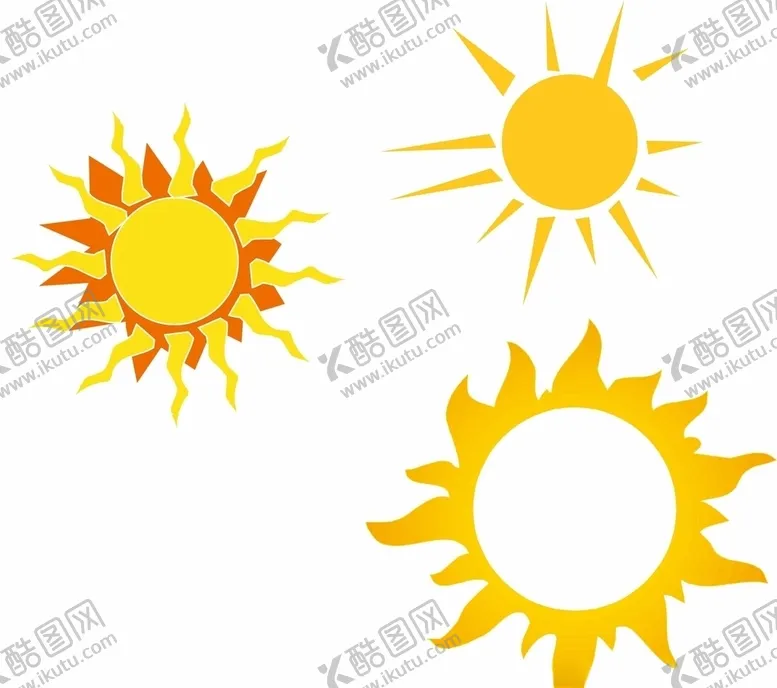 编号：54687204301243226119【酷图网】源文件下载-矢量太阳