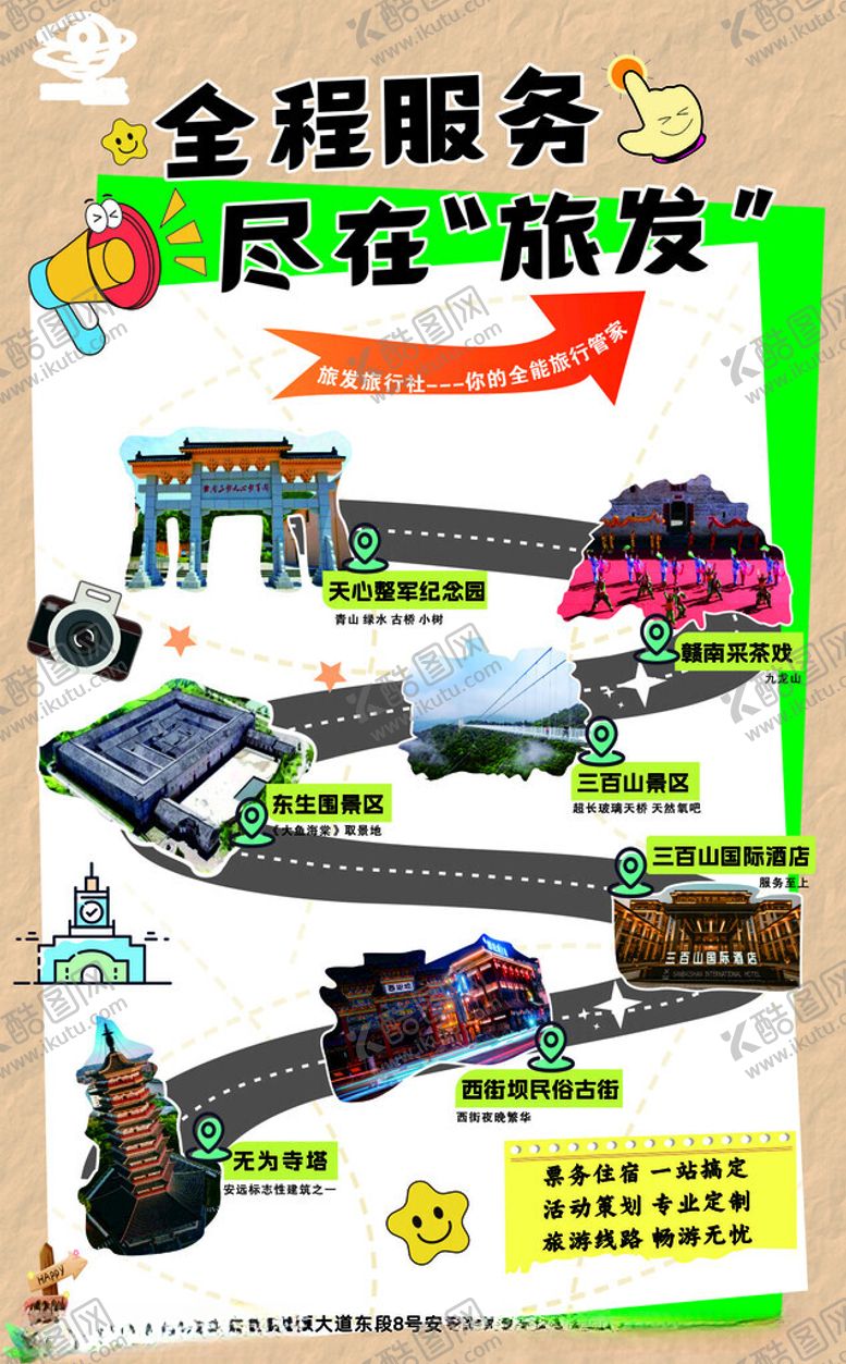 编号：29520504131528562730【酷图网】源文件下载-旅行路线图