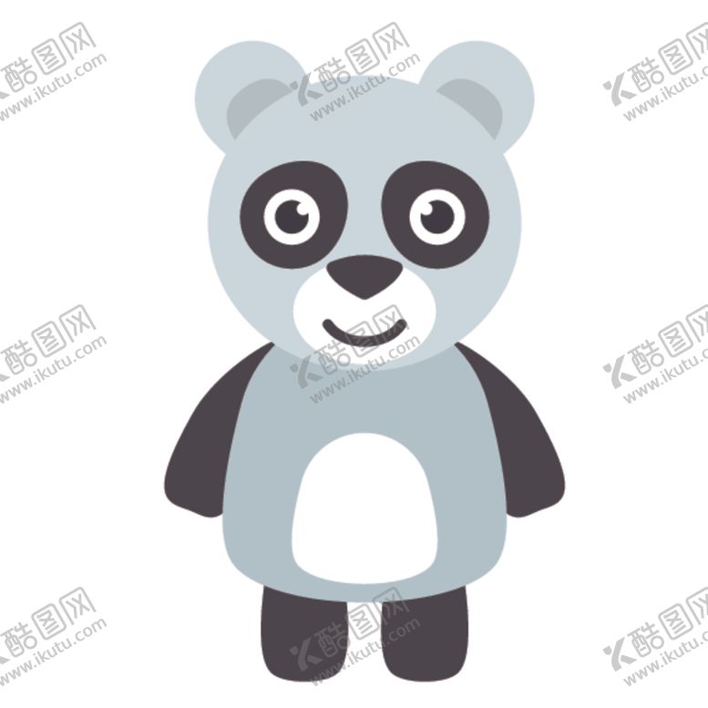 编号：48143607022100584492【酷图网】源文件下载-呆萌可爱小动物插画