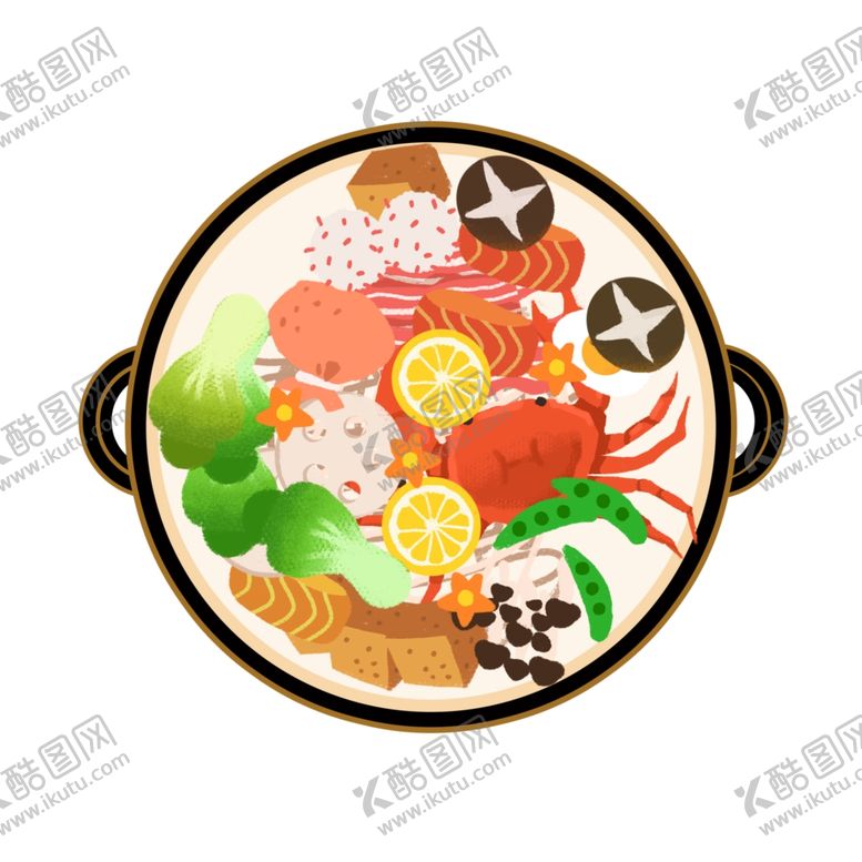 编号：25238809190451132395【酷图网】源文件下载-手绘卡通餐饮元素