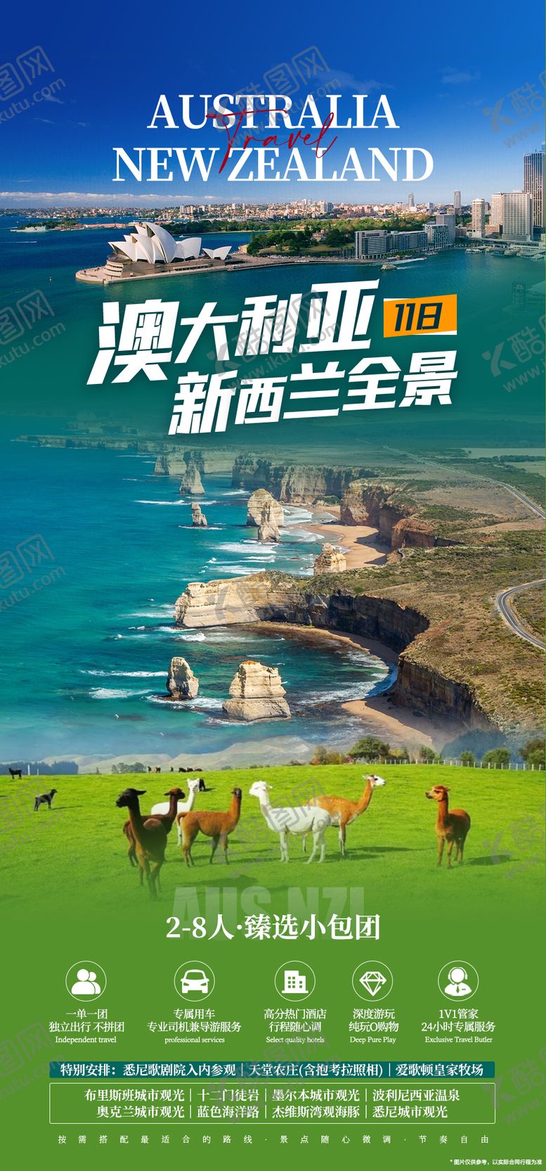 编号：41100207151618377759【酷图网】源文件下载-澳新全景小包团