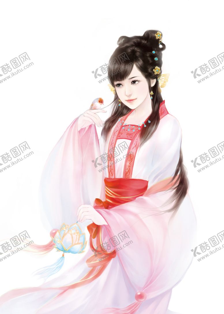 编号：74187103312125531641【酷图网】源文件下载-古典美女