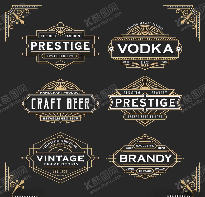 编号：92224309161307076765【酷图网】源文件下载-矢量标签素材