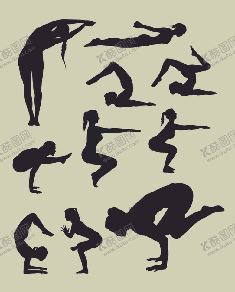 编号：61216906290602321105【酷图网】源文件下载-运动剪影