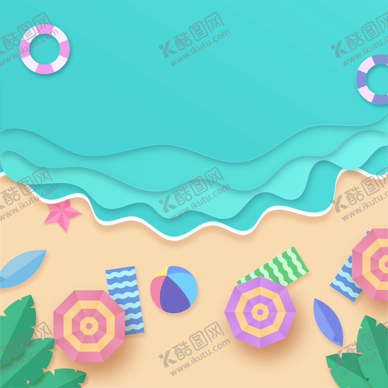编号：50416810171229202663【酷图网】源文件下载-沙滩俯瞰图 