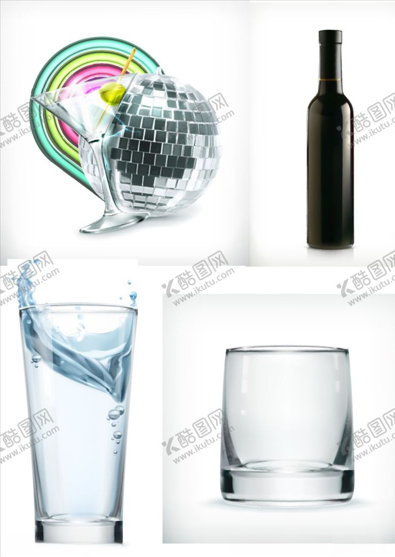 编号：33320509160114539543【酷图网】源文件下载-酒杯玻璃杯