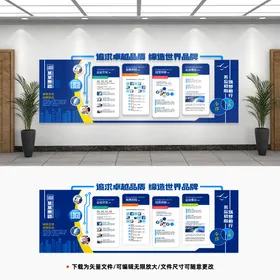 企业文化墙员工风采风采简介