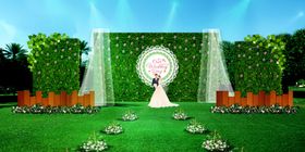 森系婚礼主题会场