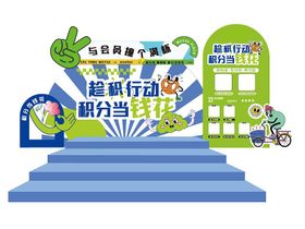 商场会员自动积分支付宝长图海报