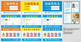 施工建设风险提示牌