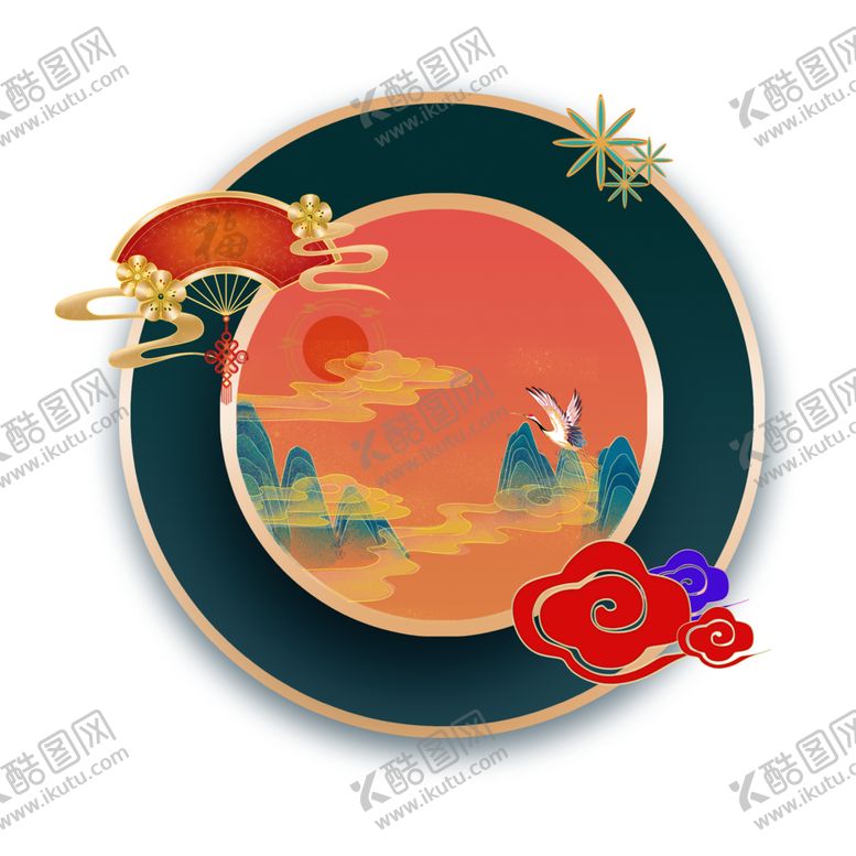 编号：40850404122224123219【酷图网】源文件下载-牛年花