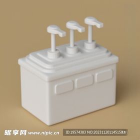 C4D模型洗涤剂