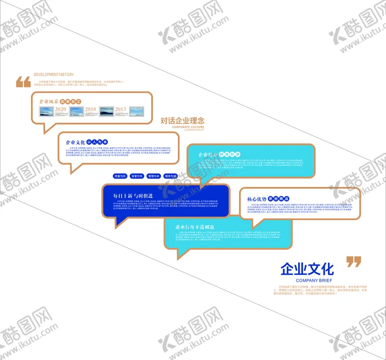 编号：14414301291800124831【酷图网】源文件下载-企业楼梯文化 