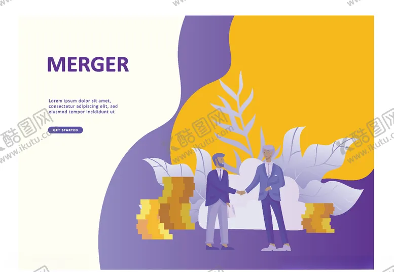 编号：74940309251408233214【酷图网】源文件下载-手绘商务插画