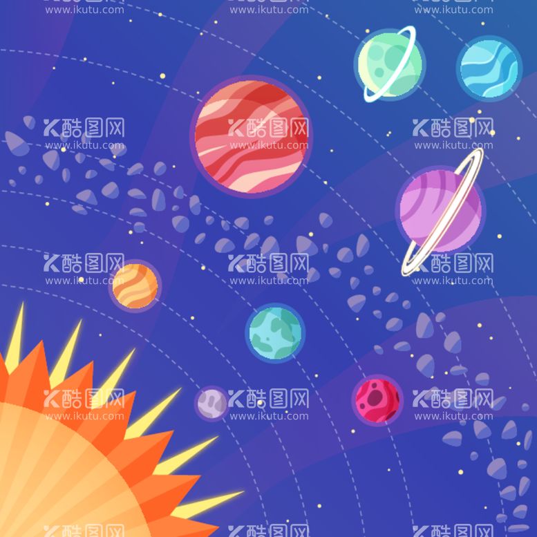 编号：38021112230437125287【酷图网】源文件下载-星球背景