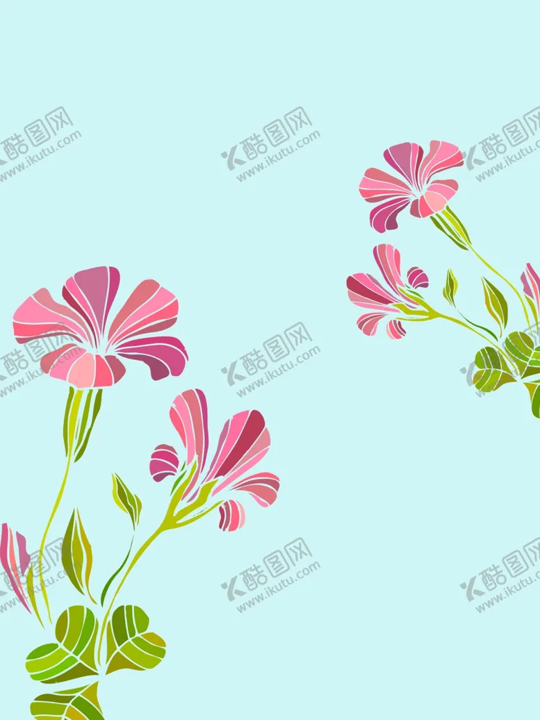 编号：34656401181857068230【酷图网】源文件下载-手绘花卉背景 