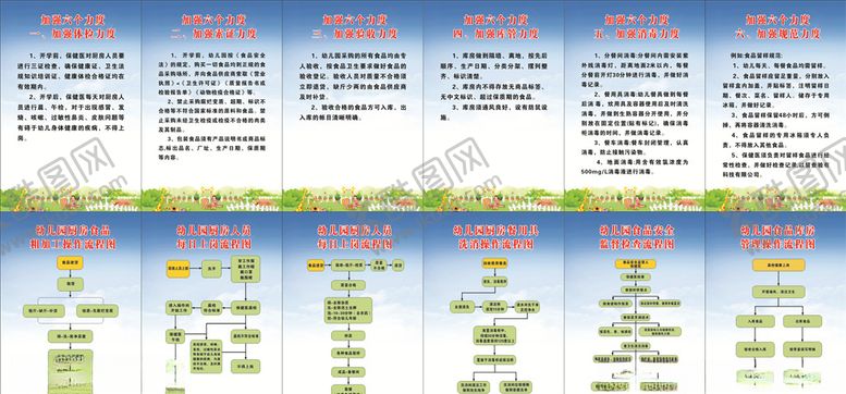 编号：98477109161541032817【酷图网】源文件下载-幼儿园六个力度