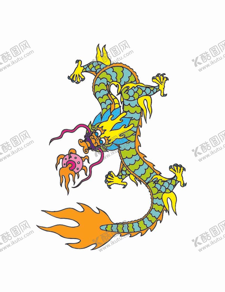 编号：32239812041312004946【酷图网】源文件下载-中式龙