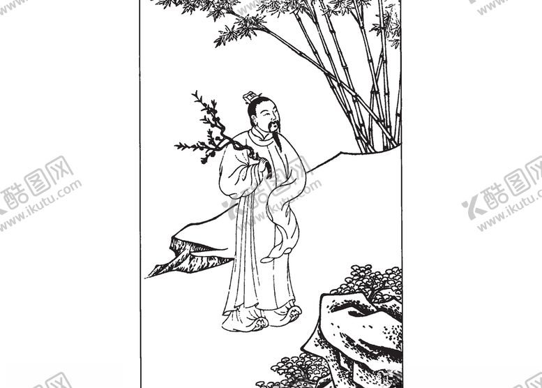编号：31992505111104452695【酷图网】源文件下载-古代人物素材