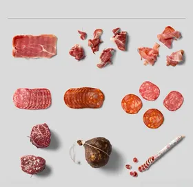 腊肉牛火腿肠肠