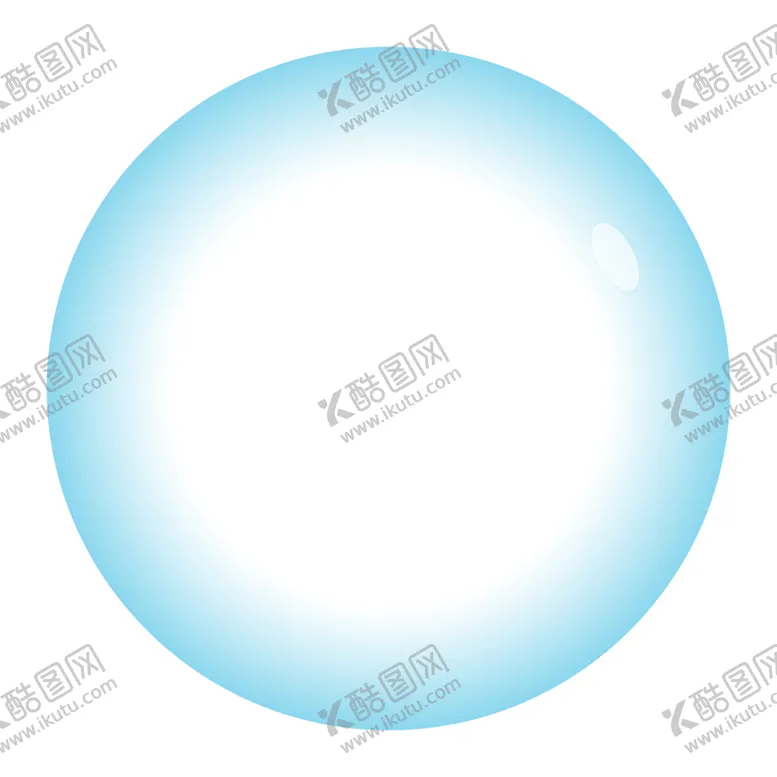 编号：18804612130825217499【酷图网】源文件下载-蓝色简约透明水泡泡沫蓝色气泡元
