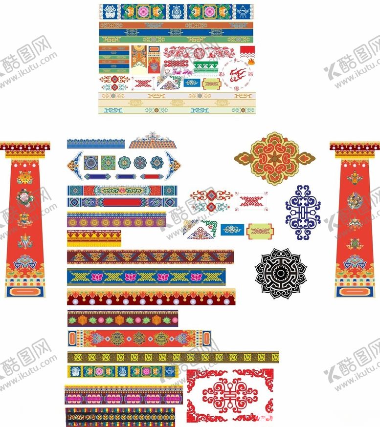 编号：65206609250812556822【酷图网】源文件下载-藏式素材