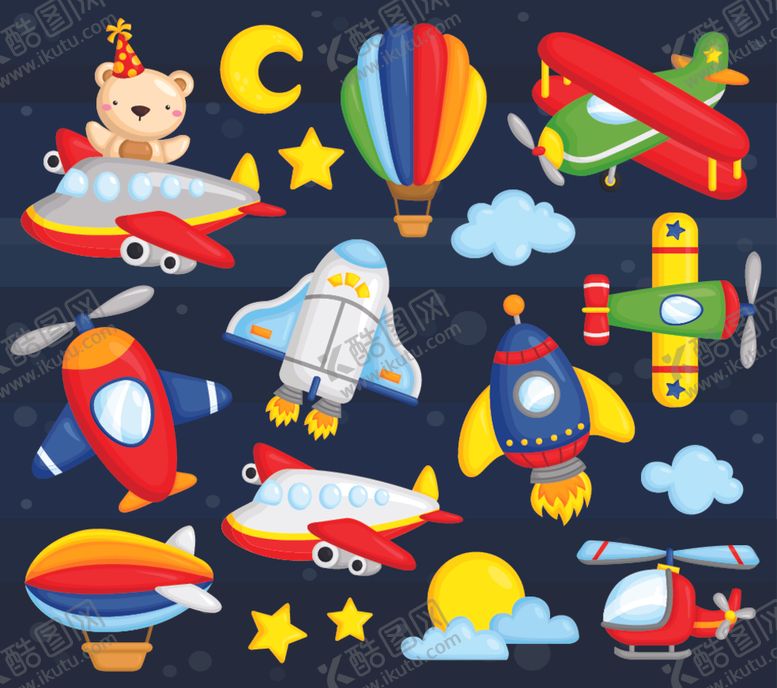 编号：54140210061130491000【酷图网】源文件下载-可爱儿童插画