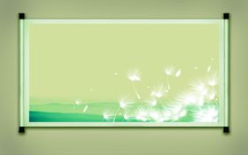蒲公英画卷