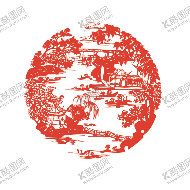 编号：35498405101609209042【酷图网】源文件下载-窗花