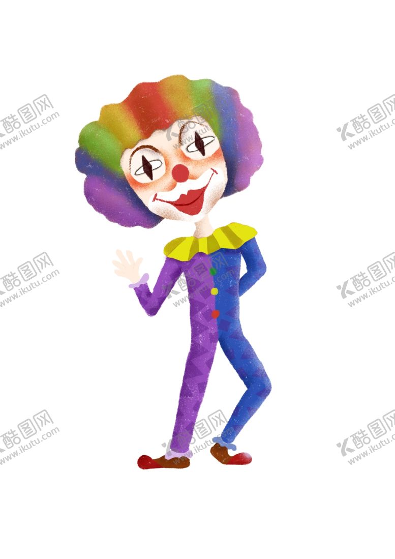 编号：73248605032237055479【酷图网】源文件下载-小丑插画