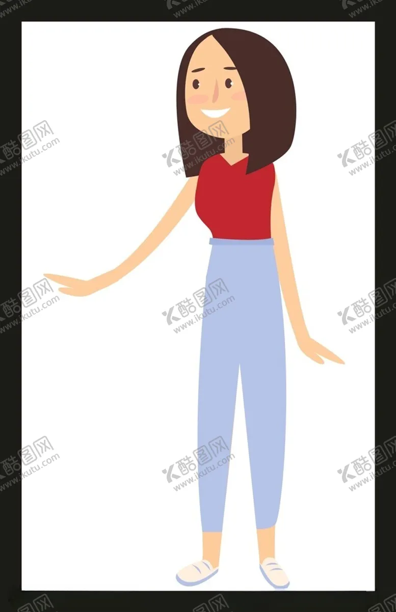 编号：31474701310922144003【酷图网】源文件下载-手绘卡通女孩