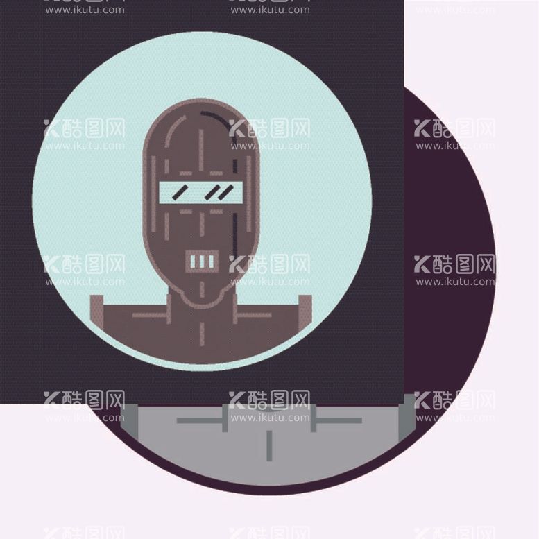 编号：10113111270615067904【酷图网】源文件下载-机器人头像设计   